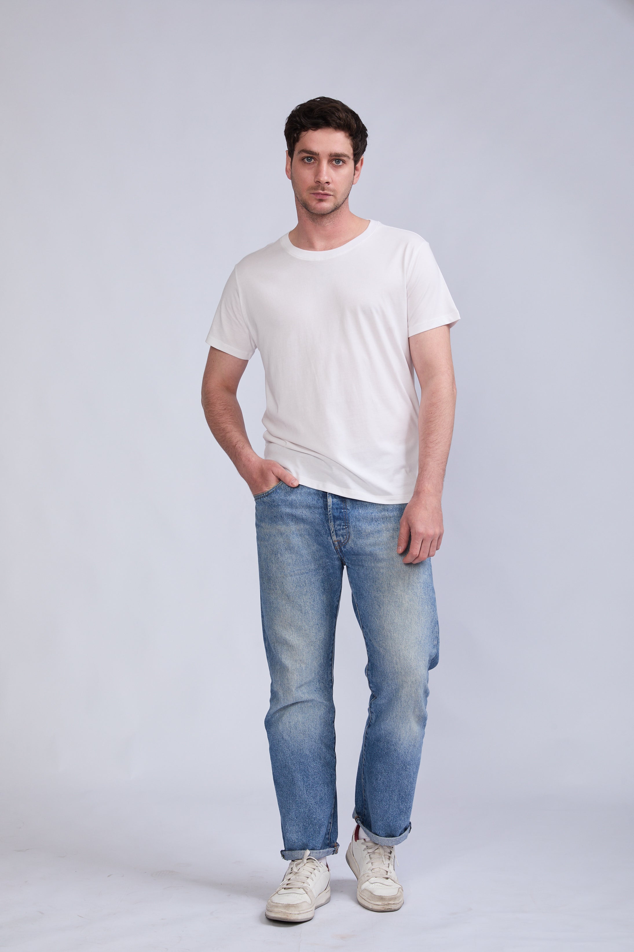 Polo de hombre 100% algodón Pima
